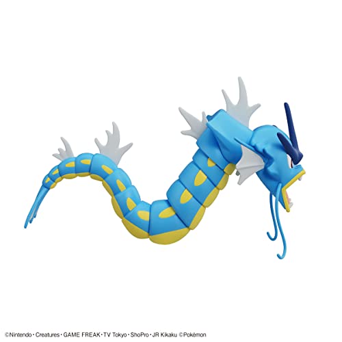 Pokemon Plastic Model Collection 52 Select Series Gyarados Color Coded Plastic Model