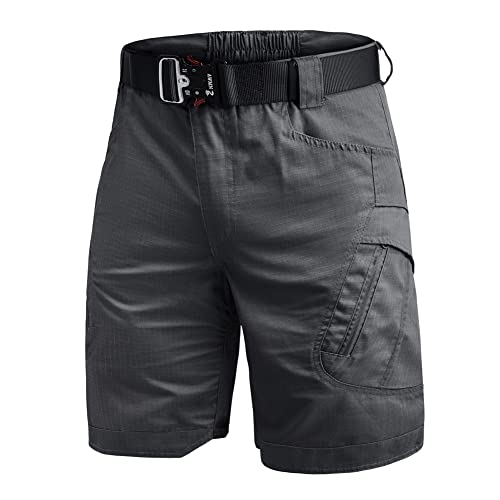 Kolongvangie Cargo Shorts Lightweight Quick Dry Tactical Shorts Work Hiking Fishing Breathable Short with Multi Pockets