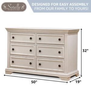 Sorelle Portofino Double Dresser