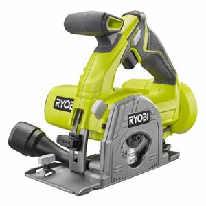 ryobi 18-volt cordless 3-3/8 in. multi-material plunge saw (tool only) p555 (bulk packaged)