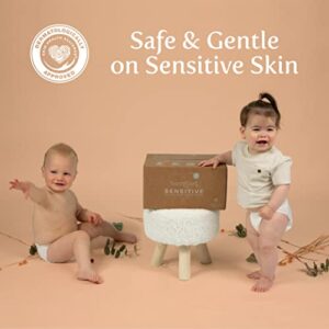 Earth & Eden Sensitive | Eco-Conscious & Hypoallergenic Diapers | Size 5 | 172 Count