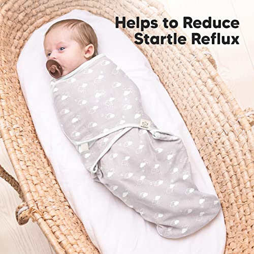 3-Pack Baby Swaddle Sleep Sacks with Zipper - Newborn Swaddle Sack, Baby Swaddles Sleep Sack 0-3 Months, Wearable Blanket Baby, Baby Swaddle Blanket Wrap, Swaddle Sack, Easy Change Swaddle (Aspire)