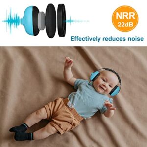 ProCase Kids Safety Ear Muffs Bundle with Baby Ear Protection Headphone