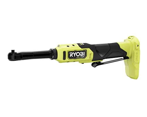 RYOBI ONE+ HP 18V Brushless Cordless 1/4 in. Extended Reach Ratchet (Tool Only) - PBLRC01B