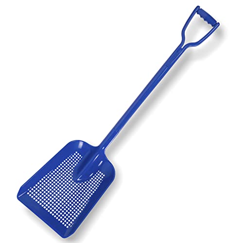 Sand Dipper - Treasure Shovel Digger Sifter – Sand Sifter for Beach Fun or Farm Chicken coop Goat stall Sand Poop Cleaning