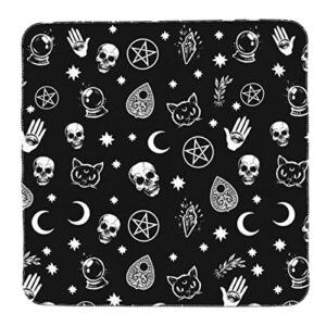 Halloween Goth Skull Baby Stuff Swaddle Blanket Gothic Soft Newborn Wrap Baby Swaddling Blanket Cover Baby Throw Receiving Blankets Silky Breathable Stretchy Gifts for Boys Girls Infant Shower