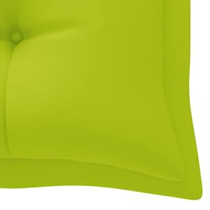 imasay Cushion for Swing Chair Bright Green 70.9 Fabric