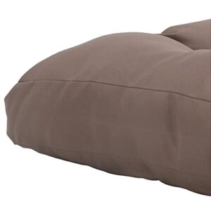 imasay Garden Seat Cushion Taupe 19.7"x19.7"x3.9" Fabric