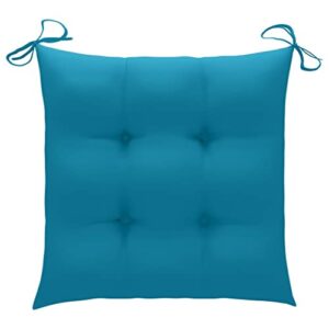 imasay chair cushions 2 pcs light blue 15.7"x15.7"x2.8" fabric