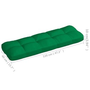 imasay Pallet Sofa Cushion Green 47.2"x15.7"x3.9"