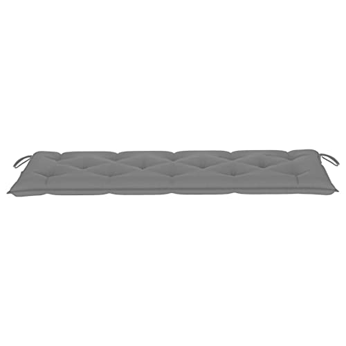 imasay Garden Bench Cushion Gray 59.1x19.7 x2.8 Fabric