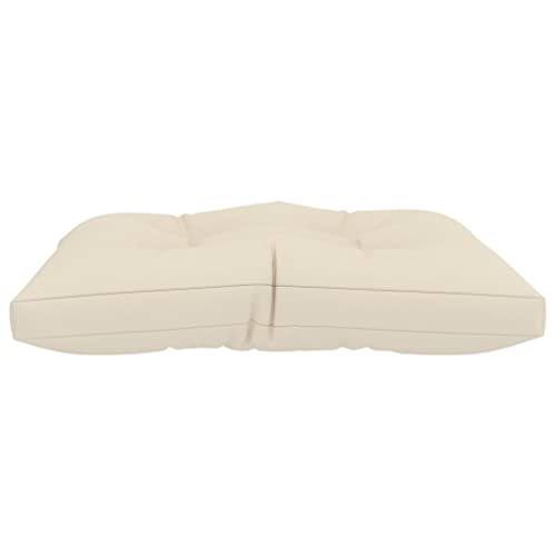 imasay Floor Pallet Cushion 23.6"x24"x3.9" Cream