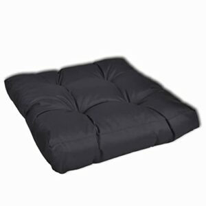 imasay upholstered seat cushion 19.7" x 19.7" x 3.9" gray