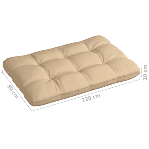 imasay Pallet Sofa Cushions 7 pcs Beige