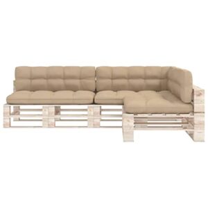 imasay Pallet Sofa Cushions 7 pcs Beige