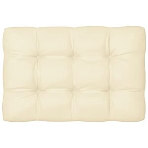 imasay pallet sofa cushion cream 47.2"x31.5"x3.9"