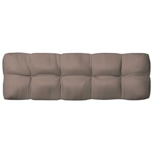 imasay pallet sofa cushion taupe 47.2"x15.7"x3.9"