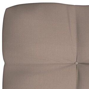 imasay Pallet Sofa Cushion Taupe 47.2"x15.7"x3.9"