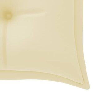 imasay Cushion for Swing Chair Cream White 59.1" Fabric