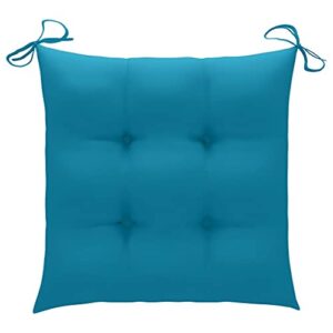 imasay chair cushions 2 pcs light blue 19.7"x19.7"x2.8" fabric