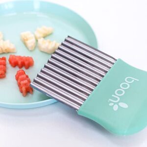 Boon DIVVY Solid Baby Food Starter Kit, Includes Crinkle Cutter, Grater & Silicone Mat, 3pc Set