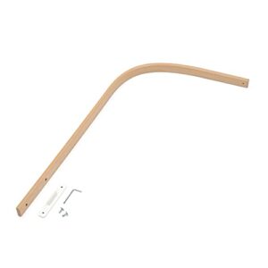 stokke sleepi drape rod, natural - made from solid beech wood - compatible with stokke sleepi crib/bed & mini