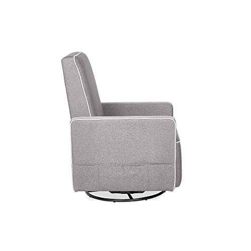 Relax A Lounger Lyndon Glider Chair with Ottoman, Taupe