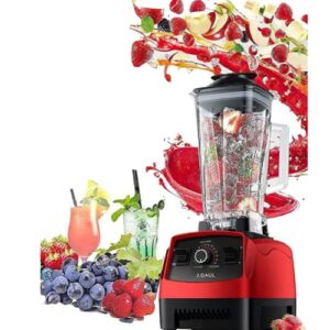 Powerful 4500-Watt Professional high speed Blender, Personal Blender for Shakes and Smoothies, High-Power Blender for Juice, Soups, frozen drinks and More, Stainless Steel Blades, Easy Self-Cleaning