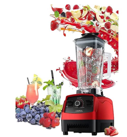 Powerful 4500-Watt Professional high speed Blender, Personal Blender for Shakes and Smoothies, High-Power Blender for Juice, Soups, frozen drinks and More, Stainless Steel Blades, Easy Self-Cleaning