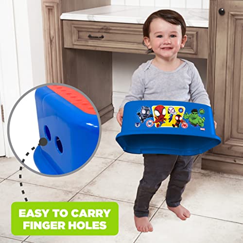 Ginsey Spidey and His Amazing Friends Team Up Step Stool - Kids Step Stool, 1 Count, 1.07 pounds