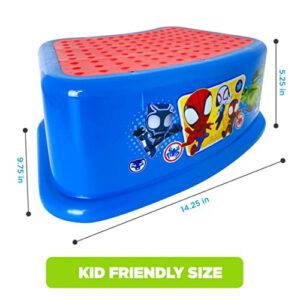 Ginsey Spidey and His Amazing Friends Team Up Step Stool - Kids Step Stool, 1 Count, 1.07 pounds