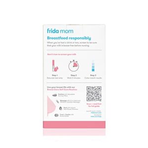 Frida Mom Alcohol Detection Test Strips for Breast Milk - at Home or On The go Peace of Mind in 2 Minutes - 15 ct