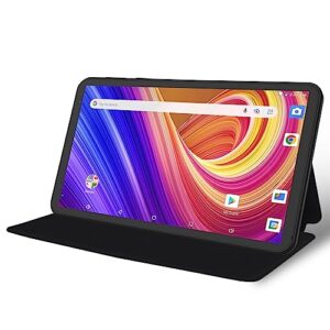 pritom 7 inch tablet 32 gb -android 11 tablet pc with quad core processor, hd ips display, dual camera, wifi, bluetooth, tablet with case, 2022