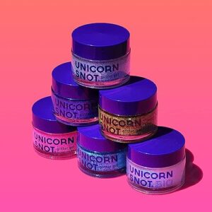 Unicorn Snot BIO Glitter Holographic Body Glitter Gel for Body, Face, Hair - Vegan & Cruelty Free - 1.7 oz (Bio Cosmos)