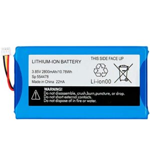 7717 replacement for infant optics dxr-8 pro battery sp 554478 3.85v 2800mah lithium ion battery (not compatible with dxr-8 baby monitor)