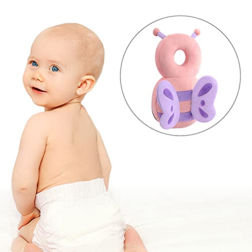 Mersuii Baby Head Protector Child Head Protection Cushion Soft Anti-Fall Headrest Adjustable Child Safety Soft Pad for 5-24 Months Baby Learning Walking