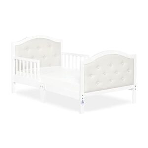 dream on me zinnia toddler bed in white