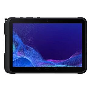 samsung galaxy tabactive4 pro 10.1” 128gb 5g android work tablet, lte unlocked, 6gb ram, rugged design, sensitive touchscreen, long-battery life-for workers, sm-t638uzken14, black