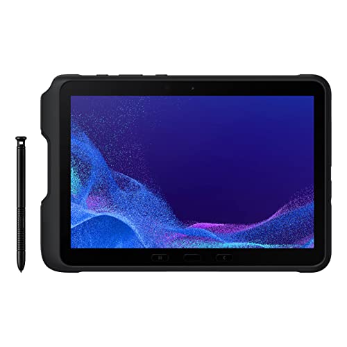 SAMSUNG Galaxy TabActive4 Pro 10.1” 128GB 5G Android Work Tablet, LTE Unlocked, 6GB RAM, Rugged Design, Sensitive Touchscreen, Long-Battery Life-for Workers, SM-T638UZKEN14, Black