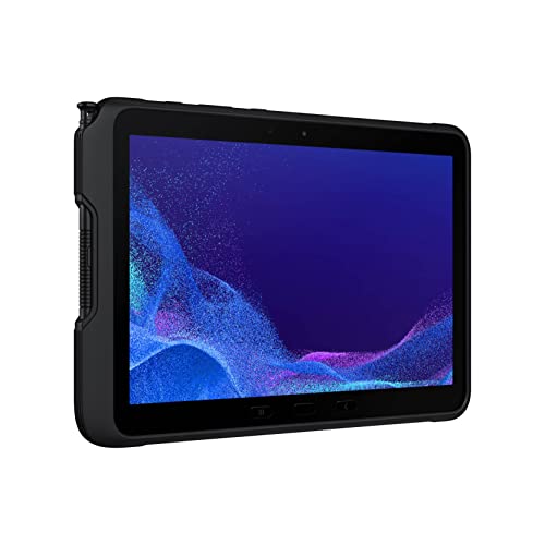 SAMSUNG Galaxy TabActive4 Pro 10.1” 128GB 5G Android Work Tablet, LTE Unlocked, 6GB RAM, Rugged Design, Sensitive Touchscreen, Long-Battery Life-for Workers, SM-T638UZKEN14, Black