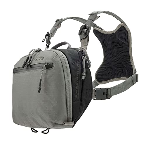 VIKTOS Tactical Pocketed Low Key Chest Rig, One Size, Greyman