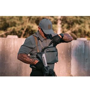 VIKTOS Tactical Pocketed Low Key Chest Rig, One Size, Greyman