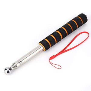 mumisuto Home Inspection Hammer, Telescopic Shockproof Empty Drum Hammer Portable Tile Hollow Inspection Tool with Sponge Handle For House Decoration Inspection, 130CM