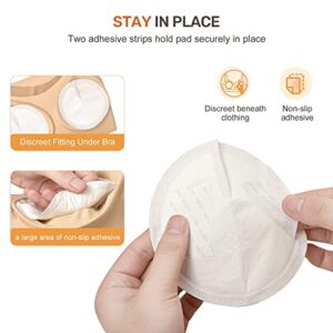 NCVI Nursing Pads Disposable, Breast Pads for Breastfeeding, Ultra Thin & Soft, Portable Nipple Pads, Leak-Proof, Super Absorbent, Keep Dry Nipple Pads, 100 Count