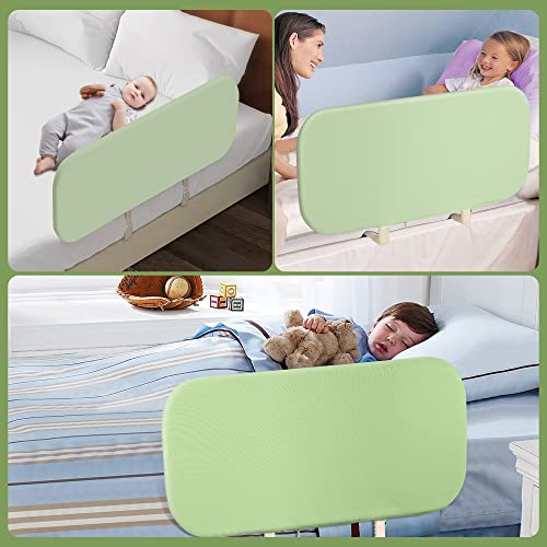 welspo Toddler Bed Rail, Fold Down Safety Kid & Elderly Bed Guard Rail, Portable Child Bed Safety Rail