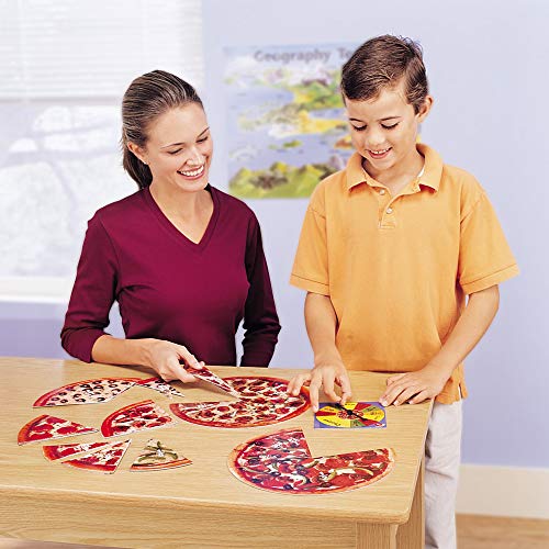 Learning Resources Pizza Fraction Fun Game, 13 Fraction Pizzas, 67 Piece Game, Ages 6+ & Money Bags Coin Value Game, Money Recognition, Counting Game, Easter Toys