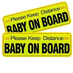 Baby on Board Please Be Patient Magnet Decal Safety Signs for Baby on board Magnet for Car，Baby on Board Magnet for Car，Baby on Board Signs For Car