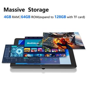 Tibuta W100 Windows 11 Tablet,8.9 inch Windows Tablet,Touchscreen(2048 * 1536 IPS),2-in-1Tablet, 4GB RAM,64GB ROM,Intel N4020C,Tablet with Keyboard