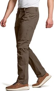cqr clsx men's cool dry tactical pants, water resistant outdoor pants, lightweight stretch cargo/straight work hiking pants, sedona pants tundra, 38w x 32l