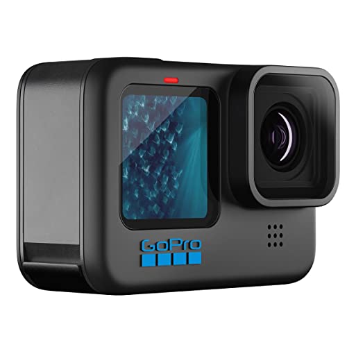 GoPro HERO11 Black Waterproof Action Camera Sport Deluxe Bundle with 32GB Memory Card, Adventure Kit 2.0, Extra Battery, Multi Card Reader